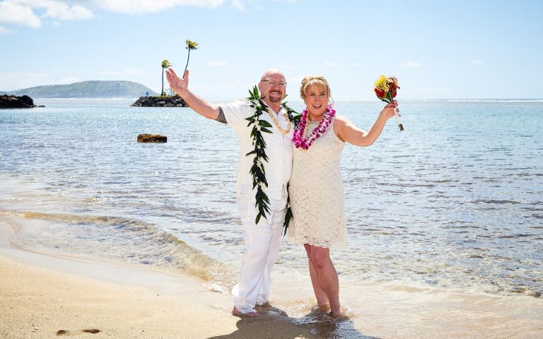 Beach wedding in Hawaii